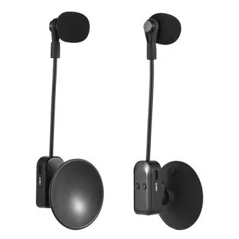 2.4G беспроводной инструментальный микрофон-приемник со съемной присоской для гитары, скрипки, виолончели 1 Receiver with 1 Microphone чёрный