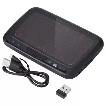 2.4G Мини Беспроводная клавиатура с подсветкой Пульт дистанционного управления для TV Box PC