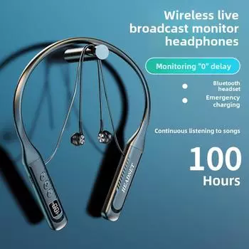 2.4G полувкладыши наушники-вкладыши Live высокой мощности с длительным сроком службы Bluetooth наушники с дисплеем питания и экраном наушники