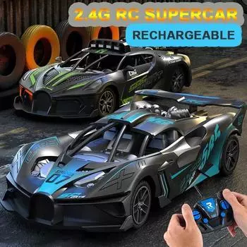 2,4G RC игрушечный автомобиль Drift Racing с дистанционным управлением, высокоскоростной внедорожный RC автомобиль, RC гоночный автомобиль, игрушка для детей, подарки оранжевый