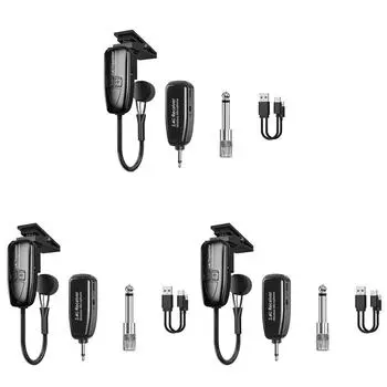 2,4G саксофон микрофон беспроводной приемник-передатчик для труб тромбон