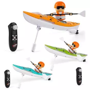 2.4Ghz лодка с дистанционным управлением RC каяк лодка летние водные игрушки подарок для мальчиков девочек U Orange color