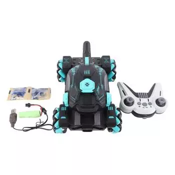 2.4GHz пульт дистанционного управления автомобиль водяные шарики 4WD свободное вращение RC автомобиль игрушка для детей синий