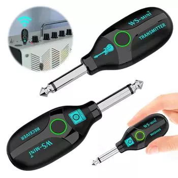 2.4GHZ беспроводная гитарная система 48K/16bit передача в реальном времени передатчик приемник для электрогитары бас электронная клавиатура