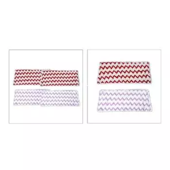 2/4Pcs Microfiber Mop Cloth Pad Microfiber Rag Replacements for ViledaSteam XXL Power Pad Steam Cleaner Accessories Dropship