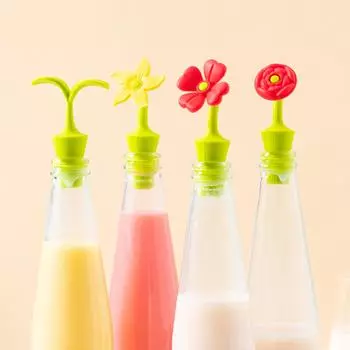 2/4Pcs Silicone Wine Bottle Stopper Sealer Cap Wine Beer Champagne Bottle Sealed Cork Plug Wine Stoppers Bar Cork Bar
