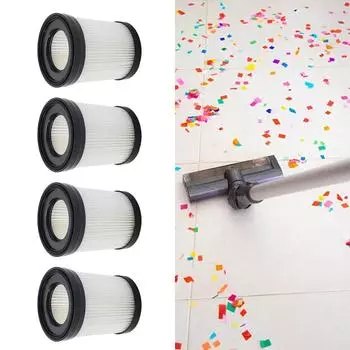 2/4x Фильтр Подходит Для Беспроводного Пылесоса Lubluelu 202 Деталь Для Oraimo OSV-102 2 PACK