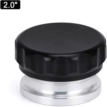 2 50.8мм Алюминиевый Сварной Заливной Патрубок и Крышка Масло Топливо Вода Бак Черный