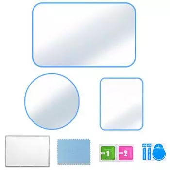 2/5/10PCS HD Tempered Film Nanoscale Adsorption PET Release Film Layer 9H+ High Hardness for DJI Osmo Action 5 Pro Action Camera