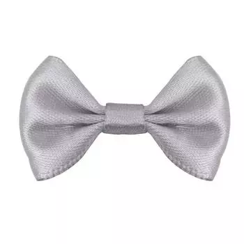 2,5 * 4 см широкий бант на талии маленький галстук-бабочка аксессуары для одежды аксессуары для волос своими руками подарочная коробка украшение восемь точек полиэстер silver 2.5 * 4cm