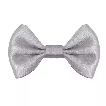 2,5 * 4 см в ширину, маленький галстук-бабочка, аксессуары для одежды, аксессуары для волос своими руками, подарочная коробка, украшение, восьмиточечная сумка из полиэстера, бант на талию silver 2.5 * 4cm
