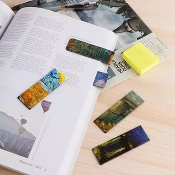 2,5 дюйма 4 шт закладки с магнитными маркерами для книг зажим для страниц для студентов учителей школьных домашних офисов принадлежности для чтения