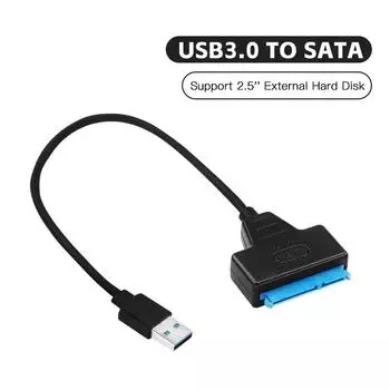 2,5-дюймовый кабель-адаптер для жесткого диска USB-кабель Easy Drive Жесткий диск Easy Drive Line SATA22 Pin String Oral Line