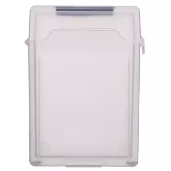 2,5-дюймовый жесткий диск SSD защитный чехол пластиковый ударопрочный жесткий диск коробка (серый)