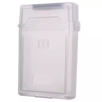 2,5-дюймовый жесткий диск SSD защитный чехол пластиковый ударопрочный жесткий диск коробка (серый) КДЕ