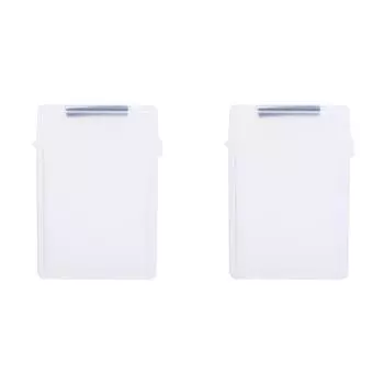 2,5-дюймовый жесткий диск SSD защитный чехол пластиковый ударопрочный жесткий диск коробка (белый)