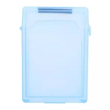 2,5-дюймовый жесткий диск SSD защитный чехол пластиковый ударопрочный жесткий диск коробка(синий)