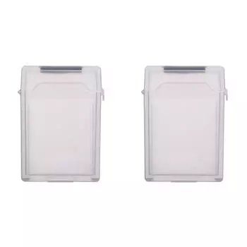 2,5-дюймовый жесткий диск SSD защитный чехол пластиковый ударопрочный жесткий диск коробка (серый)