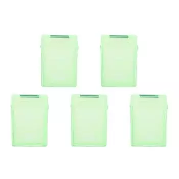 2,5-дюймовый жесткий диск SSD защитный чехол пластиковый ударопрочный жесткий диск коробка(зеленый)