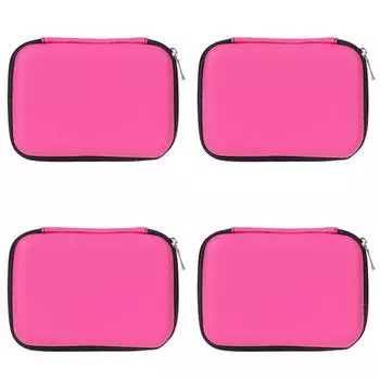 2,5-дюймовый жесткий диск, сумка для гарнитуры, многофункциональный мобильный блок питания, чехол EVA (розовый)