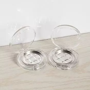 2,5 г пустая палитра теней для век с одним слотом, коробка для румян, портативный косметический чехол для макияжа, контейнер с зеркалом для крема Bb Foundation