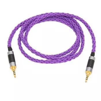 2,5 мм на 2,5 мм кабель для наушников 8-жильный стабильный 2,5 мм Aux кабель для автомобильных наушников динамиков ноутбуков