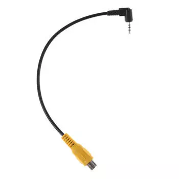 2,5 мм штекер к адаптеру RCA-мама для видеокабеля конвертера GPS AV-In