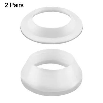 2/5 pairs Leak-proof Sewer Sink Connection Gasket Silicone Basin Faucet Sealing Ring 2pairs