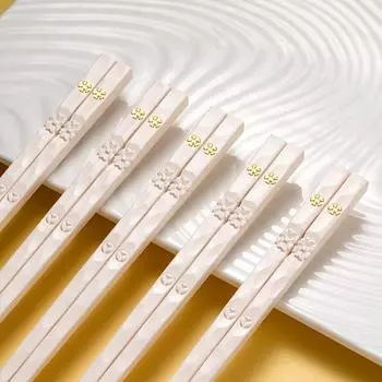 2/5 пар японских палочек для еды, белые суши, лапша, палочки для еды, корейская посуда, кухонные принадлежности для бара, столовые приборы для шведского стола, посуда 2 pairs