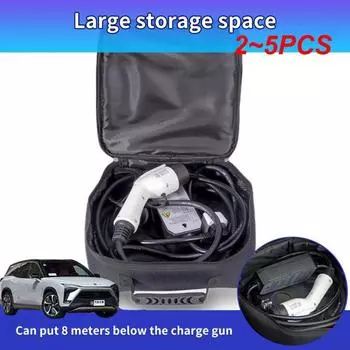 2~5 шт. сумка для переноски сумка для кабеля для зарядного устройства электромобиля зарядное оборудование контейнер сумка для переноски