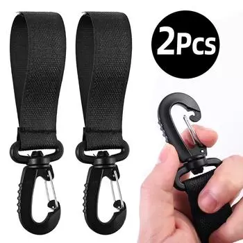 2/5 шт. вращающийся на 360° крючок для коляски 2PC