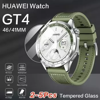 2-5 шт. закаленное стекло для Huawei Watch GT4 41 мм 46 мм Защитная пленка для экрана Huawei Watch GT 4 прозрачное защитное стекло