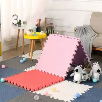 2,5 см 12 шт. EVA пена блокирующие плитки защитное напольное покрытие водонепроницаемый противоскользящий коврик для сращивания тренажерный зал тренировка йога фитнес коврик 1cm