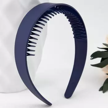 2,5 см 30 зубцов Обруч для волос Пластиковые резинки для волос для женщин Девушек Цветочные Однотонные Повязки на голову Дизайнерская Широкая Повязка для волос Аксессуары для волос