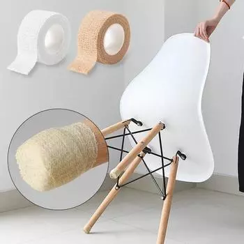 2,5 см * 4,5 м/рулон самоклеящийся чехол для ножек стула сумка для ножек стола нескользящая накладка на ножки стула мебельная накладка на ступни чёрный