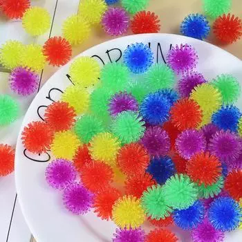 2,5 см Йога-мяч для массажа ног в виде ёжика - игрушка для снятия стресса 2.5 Bayberry Balls, Mixed Colors