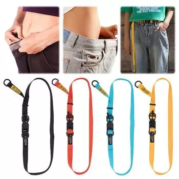 2,5 см магнитная пряжка ремень быстросъемный нейлоновый поясной ремень для брюк корсет джинсы оранжевый