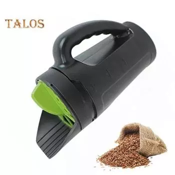 2.5л ручной разбрасыватель семян с регулируемыми размерами отверстий садовый сельскохозяйственный ручной разбрасыватель для семян соли удобрение размораживатель A