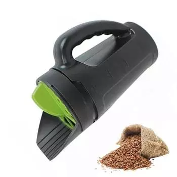 2.5L Ручной разбрасыватель семян с регулируемыми размерами отверстий Руководство по садоводству A