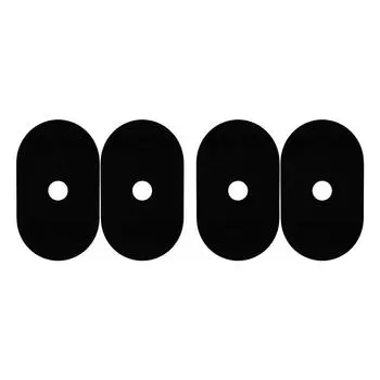 2/5pairs Bicycles Valve Rim Sticker Bike Tire Valve Sticker Rim Protection Pad Cycling Protective Adhesive Sticker 2P