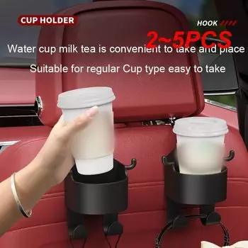 2~5PCS Drink Cup Holder Drinks Car Interior Automotive Interior Supplies Storage Box Car Seat Back Fixed Cup Holder