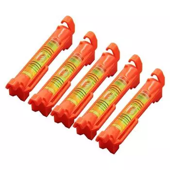 2/5pcs Line Hanging Bubble Level Gradienter For Building Construction String Level Mini Horizontal BubbleLevels Tools