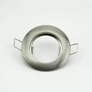 2/6/12 шт. круглый стиль цинковый сплав MR16 Gu10 потолочный точечный светильник встраиваемый светильник с сатиновым никелевым цветом для домашнего декора 2PCS