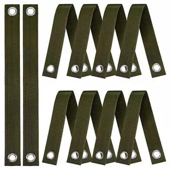 2/6/12 шт. ремешок для дерева с втулкой, сильная несущая способность, хорошая поддержка, эффективно фиксируется, недавно посаженный ремень для ветвей, садовый инструмент 6pcs