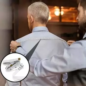 2/6/12 шт. самозатягивающаяся рулетка для измерения тела двусторонняя прочный материал ПВХ точный штангенциркуль для фитнеса компактная портативная линейка для пошива 2pcs