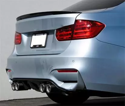 2,7-дюймовая удлиненная на 150 мм насадка выхлопной трубы из настоящего углеволокна для выхлопной трубы M2 F87 M3 F80 M4 F82 F83 M5 F10 M6 F12 F13 X5M X6M