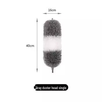2,8 м Сверхдлинная телескопическая гибкая пипидастра из перьев для паутины - Не линяет Single Replacement Head