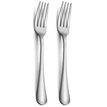 2/8 шт. настольные вилки из нержавеющей стали, вилка для стейка в отеле западной кухни, легко чистится 8PCS