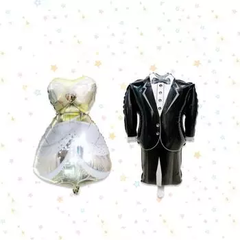 2/8 шт. Свадебный костюм, помолвка, свадьба, воздушный шар, фото шар, украшение воздушными шарами для вечеринки, украшение воздушными шарами для свадьбы, украшение комнаты Other