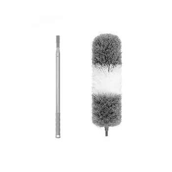 2.8M Duster Brush Microfiber Duster Extendable Curved Ceiling Cleaning Broom Household Electrostatic Dust Collector